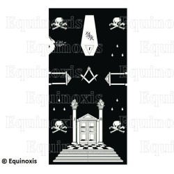 Tapis de Loge maçonnique – Rito Francés Groussier – Maestro – 160 cm x 80 cm