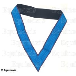Collarín masónico muaré – Memphis y Mizraím – Oficial