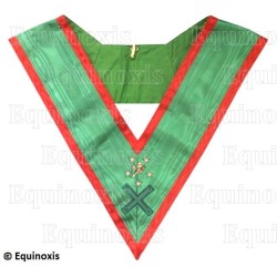 Collar masónico muaré – REAA – 29° grado – Grand Ecossais de Saint André – 2