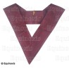 Collar masónico muaré – REAA – 6° grado – Secrétaire Intime