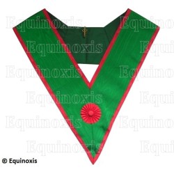 Collar masónico muaré – RER – Maestro Escocés de San Andrés 