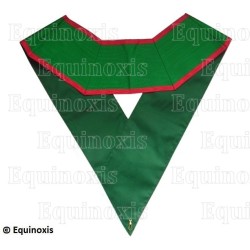 Collar masónico muaré – RER – Maestro Escocés de San Andrés 