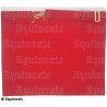 Tablier maçonnique en faux cuir – REAA – 24° grado – Bordado a máquina