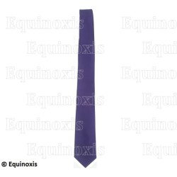 Corbata masónica de microfibra – Violeta