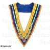 Collar masónico muaré – Nautoniers – Grand Officier National Actif – Bordado a máquina