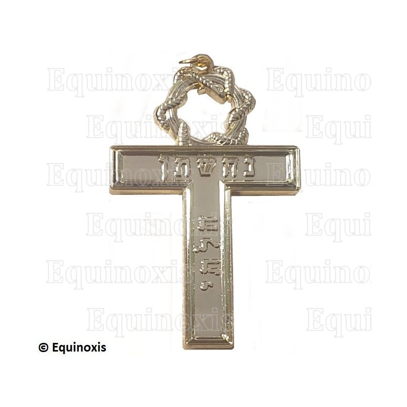 Joya masónica de grado – REAA – 25° grado – Caballero de la Serpiente de Bronce
