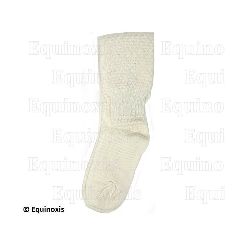 Chaussettes pour kilt – Ecru – Talla 51