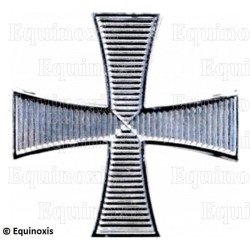 Insigne de toque métal – Knights Templar (KT) – Chevalier du Temple