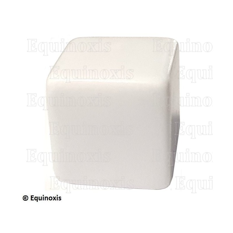 Cubo blanco de acrílico – 2,5 cm x 2,5 cm x 2,5 cm