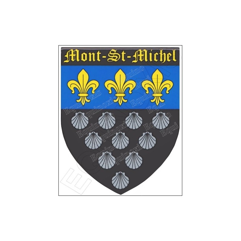 Magnet régional – Blason Mont-St-Michel 