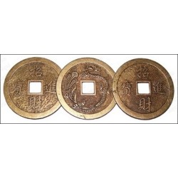 Piezas chinas Feng-Shui – 45 mm – Lote de 10 