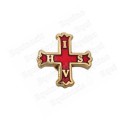 Pin\'s masónico – Cruz roja de Constantino