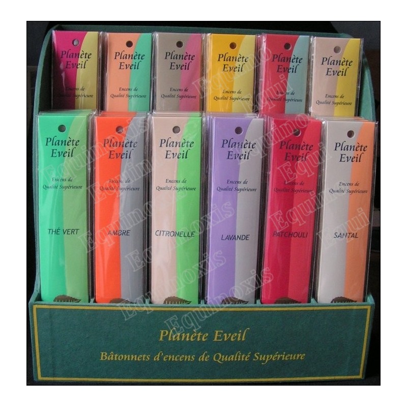 Encens en bâtonnets Planète-Eveil  – Patchouli 