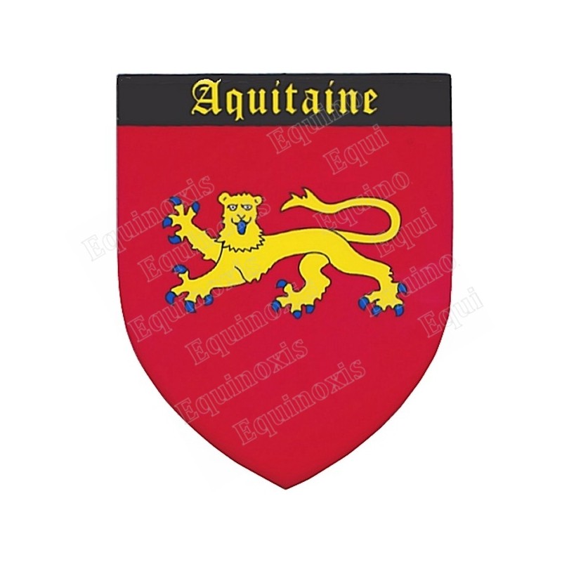Imán regional – Blasón Aquitaine