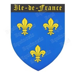 Imán regional – Blasón Ile-de-France