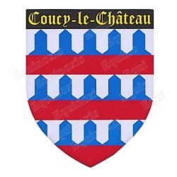 Imán regional – Blasón Coucy-le-Château