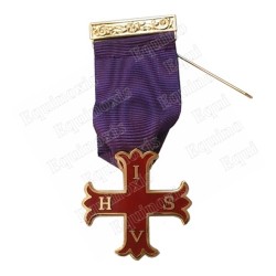 Medalla masónica – Ordre de la Croix Rouge de Constantin – Caballoier