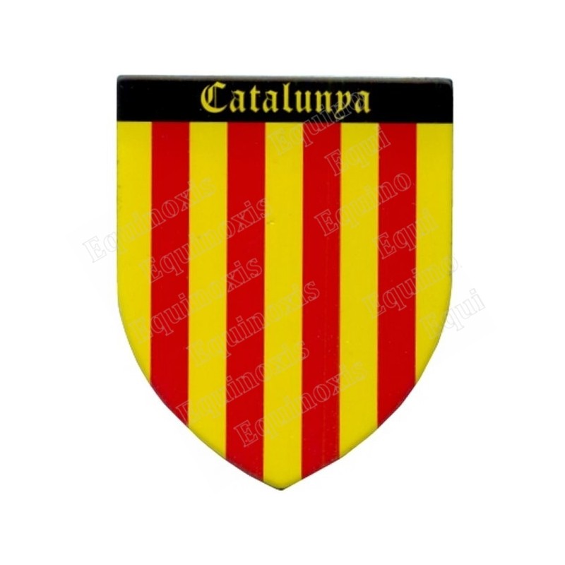 Imán regional – Blason Catalunya