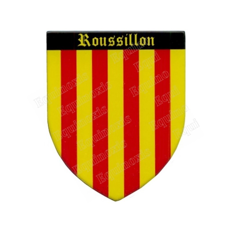 Imán regional – Blason Roussillon