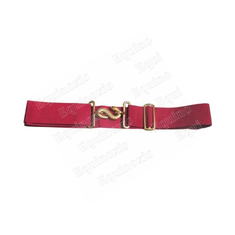 Extensión de cinturón de mandil  – Roja
