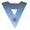 Collar masónico muaré – Rito de Emulación – Color GLNF – Oficial