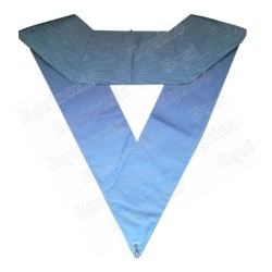 Collar masónico muaré – Rito de Emulación – Color GLNF – Oficial