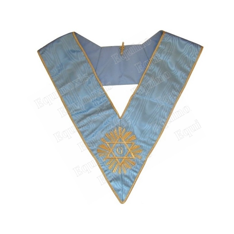 Collar masónico muaré – Stricte Observance Templière – Maître de Loge