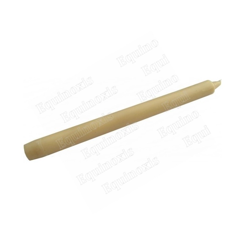 Pack de 10 cierges 100% cire d'abeille – 25 cm