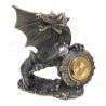 Figurine dragon étain – Dragón horloge