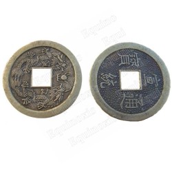 Piezas chinas Feng-Shui – 38 mm – Lote de 10