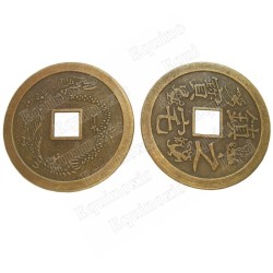 Piezas chinas Feng-Shui – 44 mm – Lote de 20
