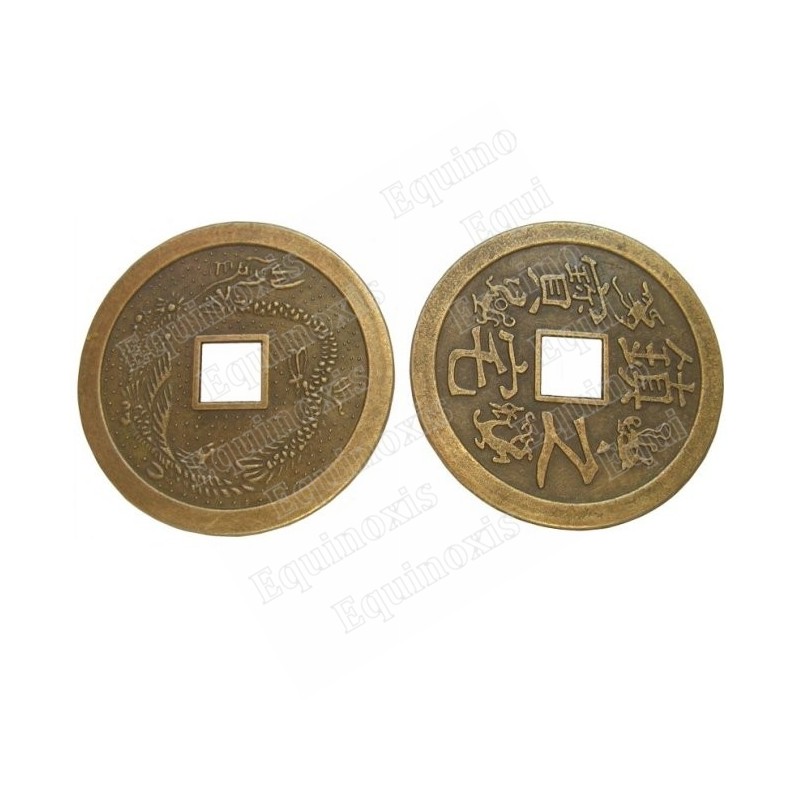 Piezas chinas Feng-Shui – 44 mm – Lote de 20