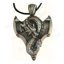 Colgante Feng-Shui – Dragón elemental – Metal