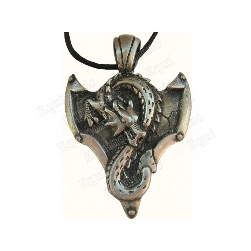 Colgante Feng-Shui – Dragón elemental – Metal