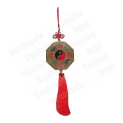 Espejo Feng-Shui – Espejo Feng-Shui Yin Yang con signos del zodiaco – Pequeño