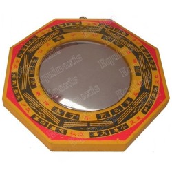 Espejo Feng-Shui – Espejo convexo de madera – 185 mm