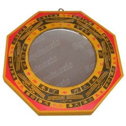 Espejo Feng-Shui – Espejo cóncavo de madera – 125 mm