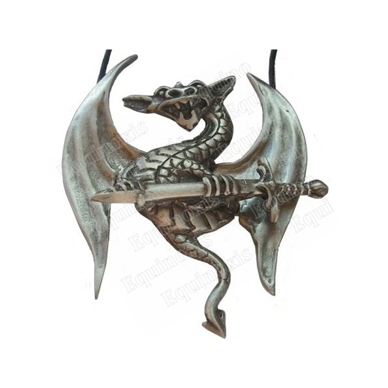 Colgante dragón – Dragón ailes articulées avec épée
