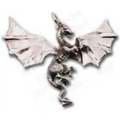 Colgante en plata sterling 925e – Dragón 2
