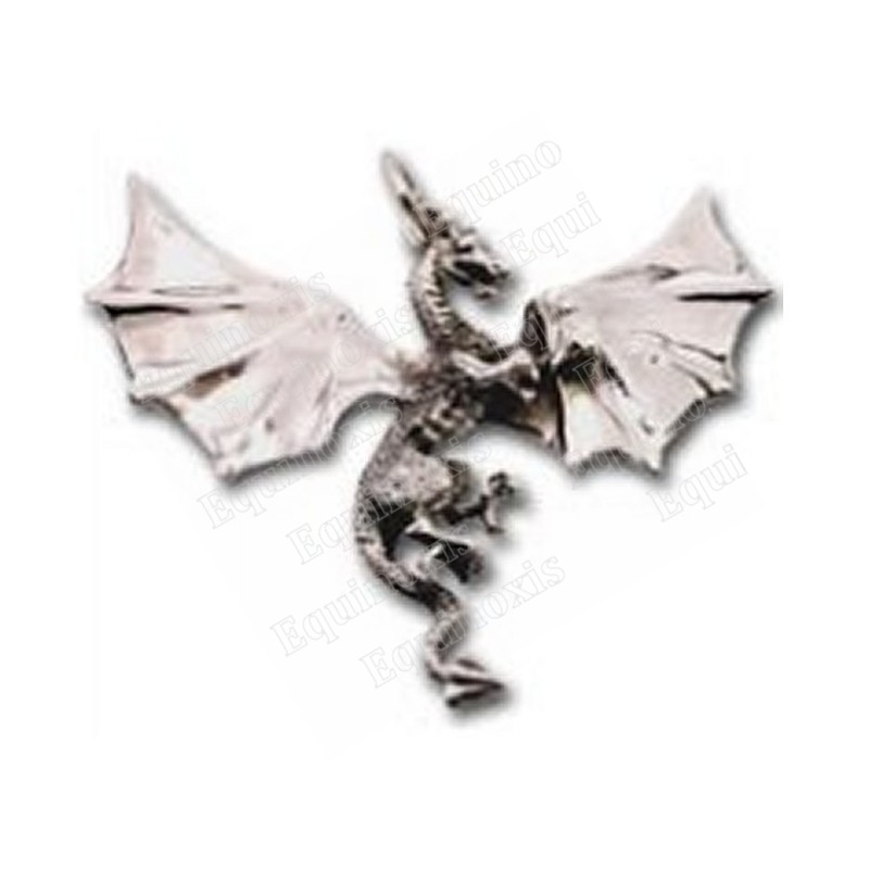 Colgante en plata sterling 925e – Dragón 2