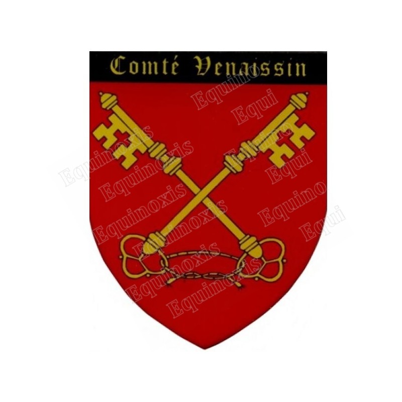 Imán regional – Blason Comté Venaissin