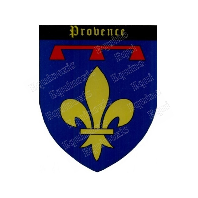 Imán regional – Blason Provence