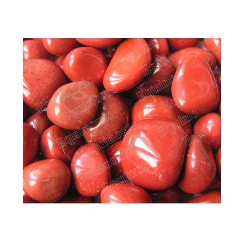 Pierres roulées – Jaspe rojo – Lote de 10