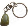 Llavero piedra – Pierre roulée – Jade verde