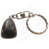 Llavero piedra – Pierre roulée – Obsidiana negra