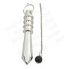 Pendule de radiesthésie métal argenté – 12