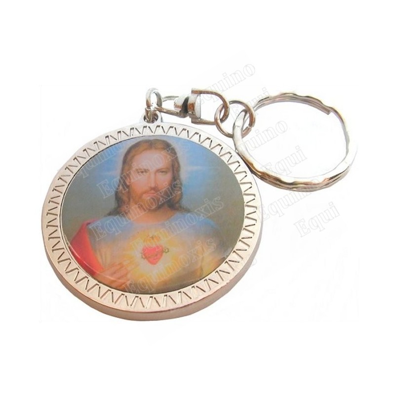 Llavero cristiano – Sagrado Corazón de Jesús