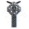 Colgante céltico – Cruz celta 7 – Plata envejecida