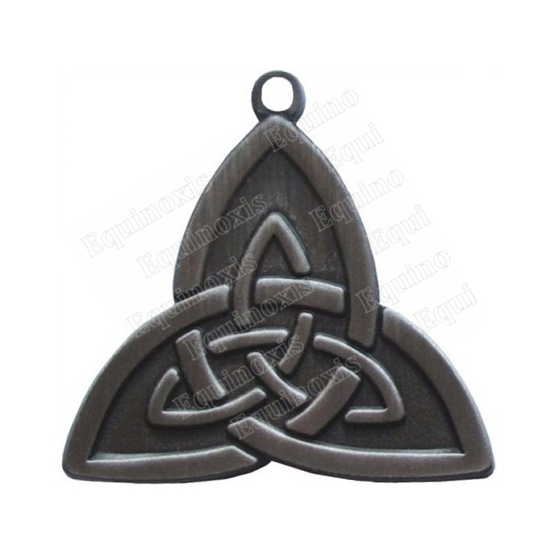 Colgante céltico – Triquetta – Plata envejecida