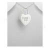 Ciondolo in argento sterling 925e – Ciondolo coeur 41